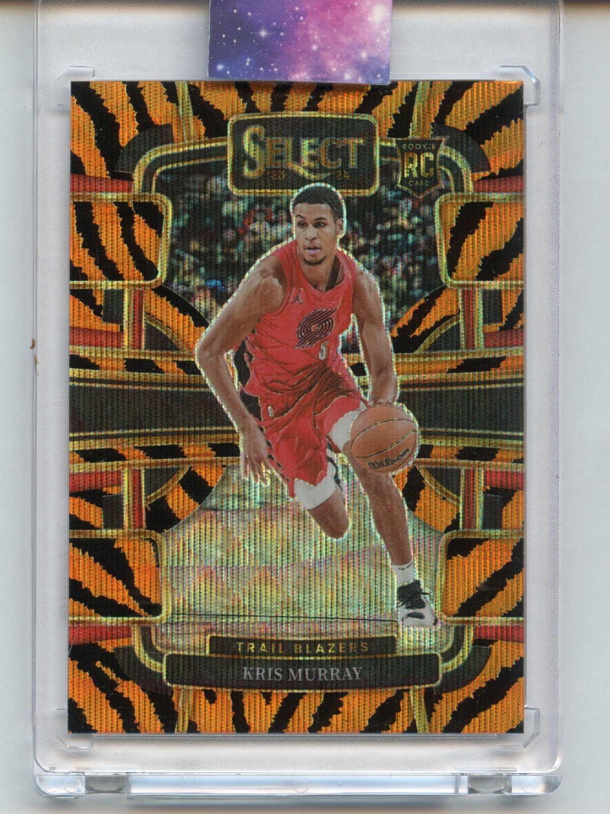 2023-24 Panini Select Kris Murray Tiger Prizms Rookie #91 SSP