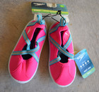 Speedo KIDS Neon Pink Mary Jane Water Shoes, Girl's Size S (5-6), NEW w/Flaw — photo 5