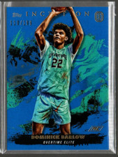 2021-22 Topps Inception Overtime Elite Blue #14 Dominick Barlow /199 