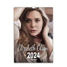 Beautiful Elizabeth Olsen 2027/28 Personalised Calendar | Choose start month
