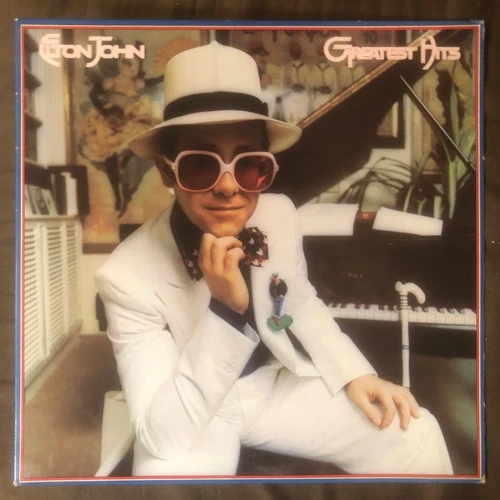 ELTON JOHN Greatest Hits - 1974 1st Press MCA LP - TOP COPY