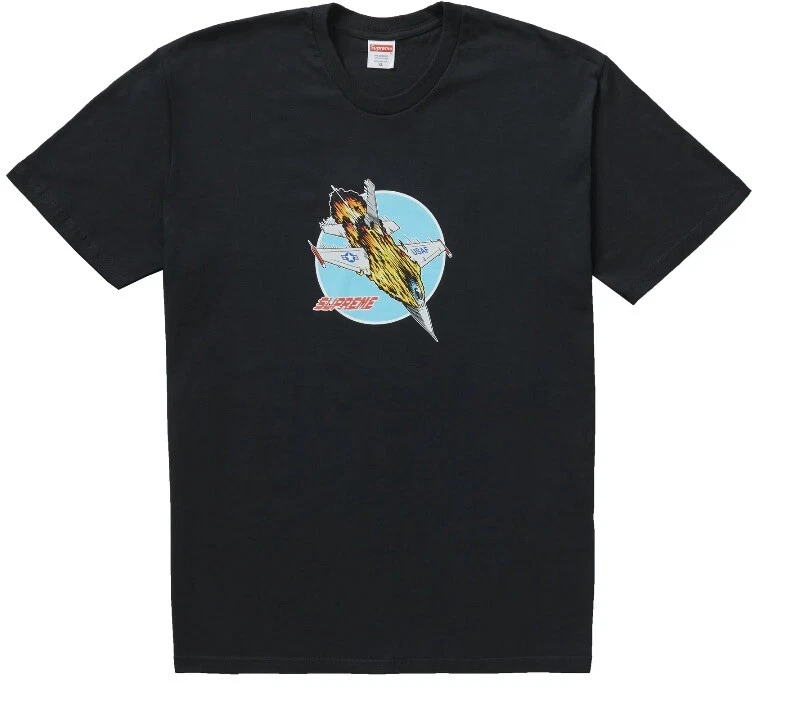 Supreme Jet Tee noir grand L flambant neuf en plastique FW20 automne hiver 2020