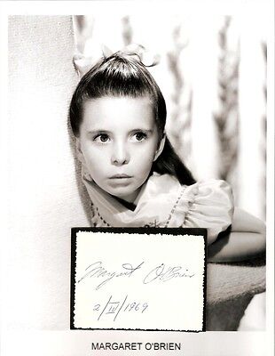 Margaret O&#39;Brien Autograph Little Women Babes on Broadway Meet Me in St. Louis | eBay