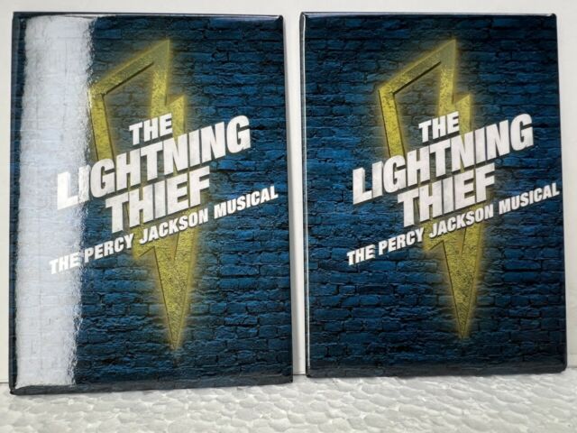 THE LIGHTNING THIEF The Percy Jackson Musical +2 Pcs+ wall picture 2 MAGNET NEW