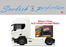 SCANIA VABIS Truck Stickers Scania Griffin Style Truck Cab Window Stickers pair