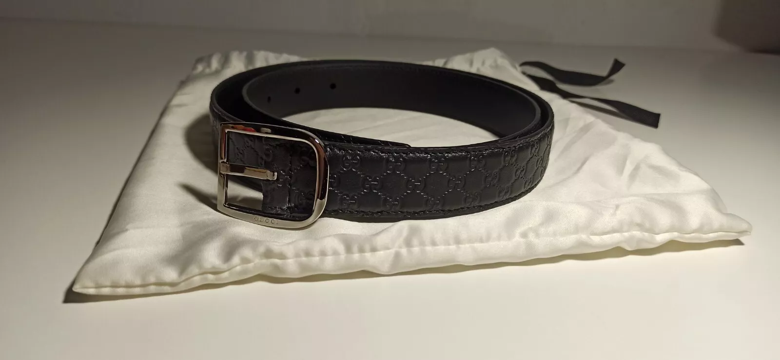 Cinturón Gucci Negro Hombre