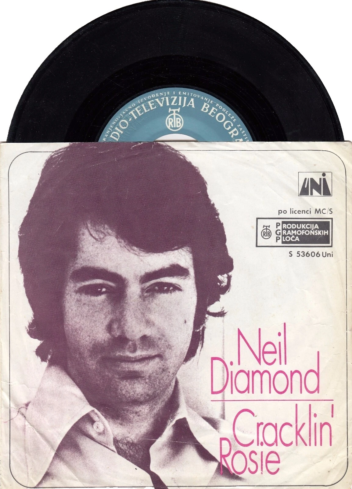 Neil Diamond Good (G) 45 RPM Speed Vinyl Records