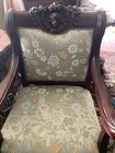Antique Carved Cherub Face Arm Chairs Karpen Of Chicago 4 Pc — photo 7