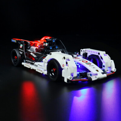 LocoLee LED Licht Kit für Lego 42137 Racing Car 99X Gebäude Modell Lichter Set