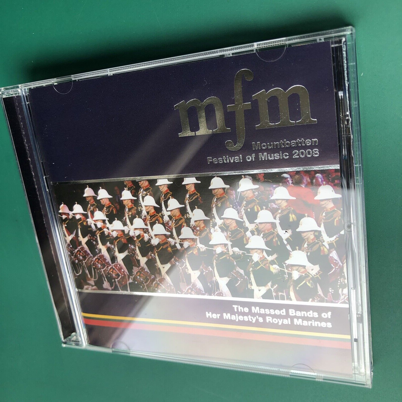 MOUNTBATTEN FESTIVAL OF MUSIC 2008 Military CD Massed Bands Royal Marines • RARE
