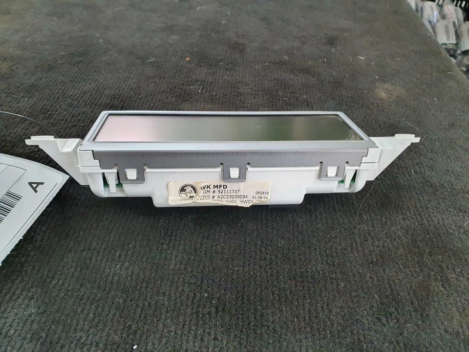 HOLDEN STATESMAN/CAPRICE INSTRUMENT CLUSTER DISPLAY CLUSTER WL, 08/04-08/06 04 0 - image 3 of 4