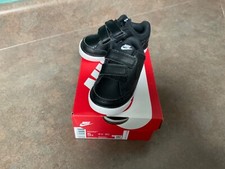 Nike Capri 3 LTR TDV Black White Toddler Sneakers 579949-014 Size 5C CON206