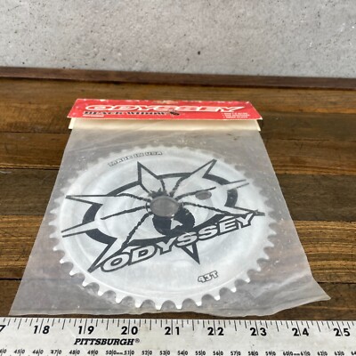 Odyssey BMX Sprocket Black Widow 43t NOS USA New Old School Spider