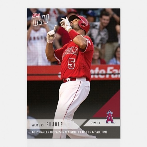 2018 Topps Now 501 Albert Pujols
