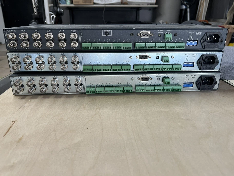 Kramer VS-5x5 Audio Matrix Switcher - 3 Bundle Power Tested - Image 4 of 4
