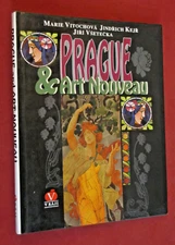 Prague & Art Nouveau by Marie Vitochova (1995, Hardcover) Vintage
