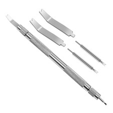 Spring Bar Tool Set with 4 Tips Pins for Watch Wrist Bands Strap Removal Repair