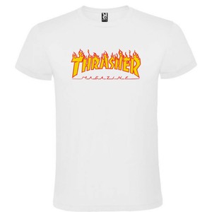 camisa thrasher blanca