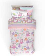 Peppa Pig Kids Reversible Bed Set-AB0CK8R55QJ2, AB0CK9HFVBB2