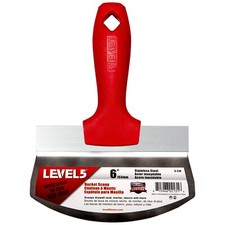 LEVEL5 6 Stainless Steel Drywall Compound Buc...
