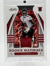Kyle Pitts 2021 Panini Absolute Air Raid Materials #ARM-KPI RC