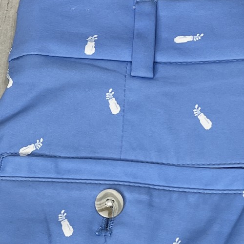 Walter Hagen Perfect 11 Golf Club Shorts Size 30 EUC BLUE Print All Over U8 - Picture 9 of 9