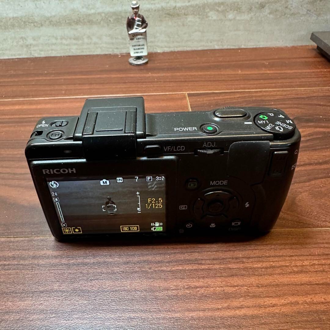 Ricoh Caplio GX100 10.0MP Digital Camera - Black for sale