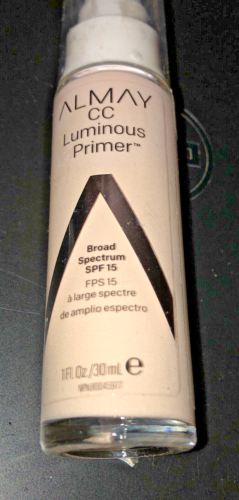 Almay CC Luminous Complexion Perfecting Makeup Primer SPF15 1oz Smart Shade - Picture 2 of 4