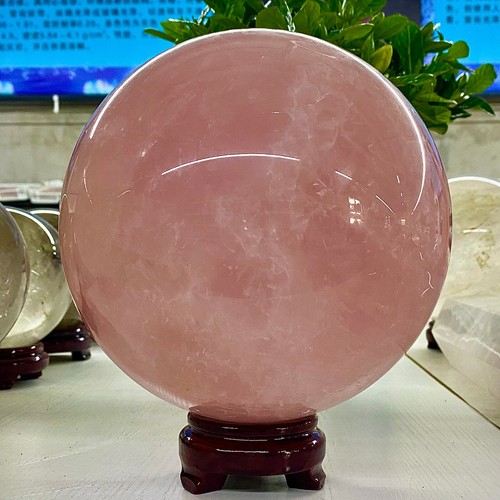 24.18LB AAA level pink crystal ball spiritual and spiritual decoration gift - 第 11/16 張圖片