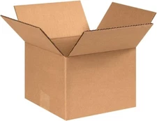 8 x 8 x 6 Shipping Boxes Moving Boxes Corrugated Kraft 25/Bundle 25/Pack