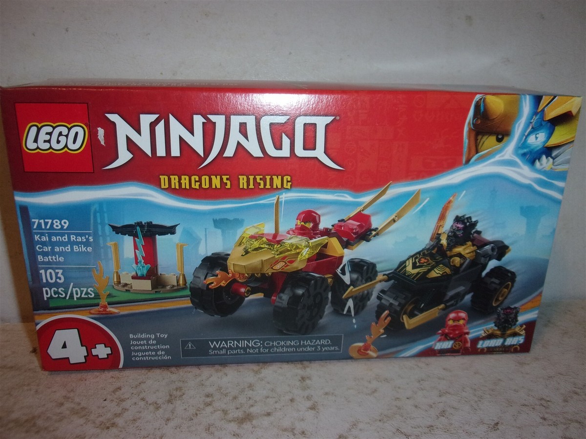 ボックスセット Lego Ninjago Dragons Rising Kai and Ras's Car and Bike Set #71789