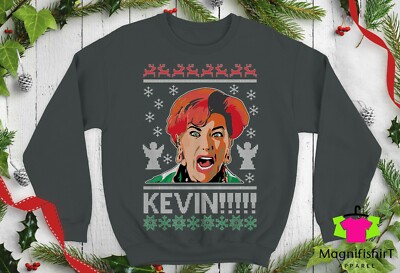 gray christmas sweatshirt