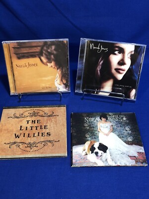 Norah Jones Lot Of 4 CDs Come Away With Me The Fall Feels Like Home Little Willi