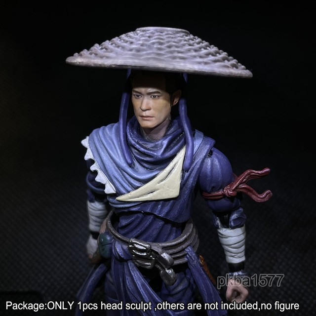 Premium 1/18 Louis Koo Ancient Man Head Sculpt Soldier Head For 3.75" Figure Premium 1/18 Louis Koo Ancient Man Head Sculpt Soldier Head For 3.75" Figure