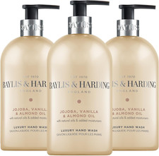 Jojoba, Vanilla & Almond Oil Hand Wash, 500 Ml (Pack of 3) - Vegan Friendly 13.26 per litre