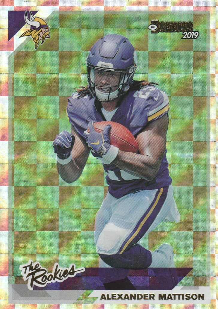 2019 DONRUSS ALEXANDER MATTISON RB VIKINGS ROOKIE #TR-31 THE ROOKIES PRIZM SP