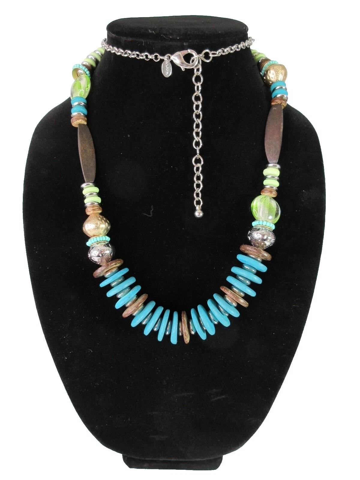 Joyería de Moda Marrón Madera Chico's