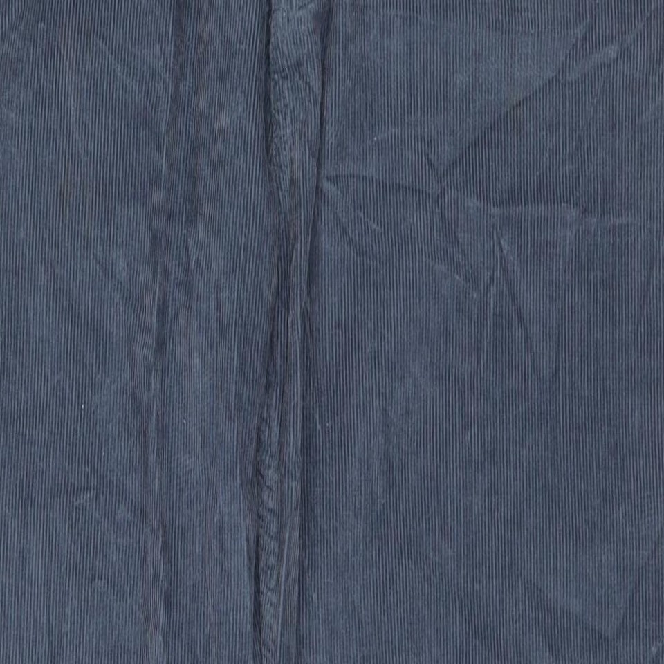 Mens Blue Cotton Trousers Size 34 in L31 in Regular Zip eBay