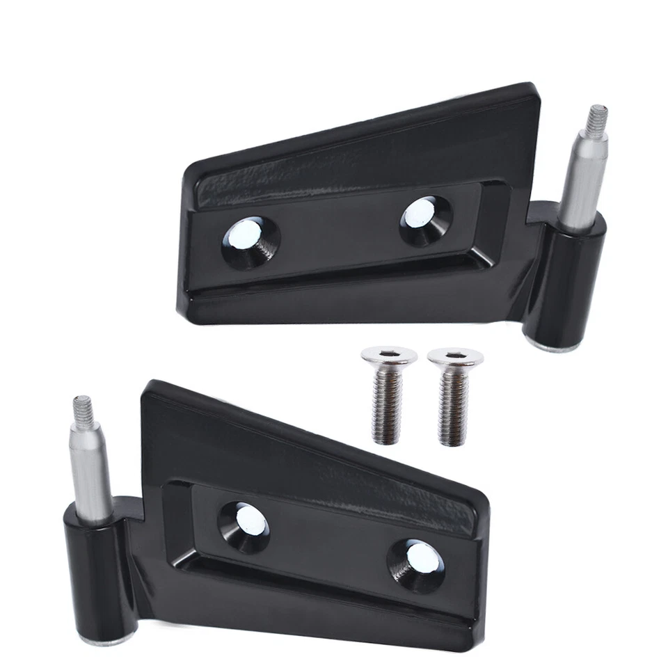 8 Piece Door Hinge Black Fit For 2007 2008 2009-2017 Jeep Wrangler Unlimited JK - Image 2 of 4