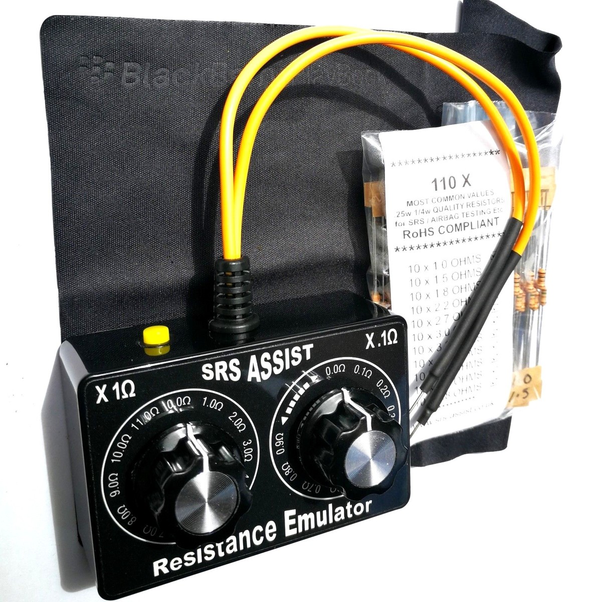 2x Émulateurs De Sonde SRS Pour Capteur D'air Auto – Résistance De Simulation Pour Diagnostic Défaut Moteur