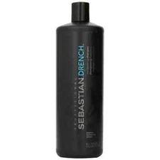Sebastian Drench Moisturizing Shampoo, 33.8 Oz (1 Liter), Brand New, Ship Fast