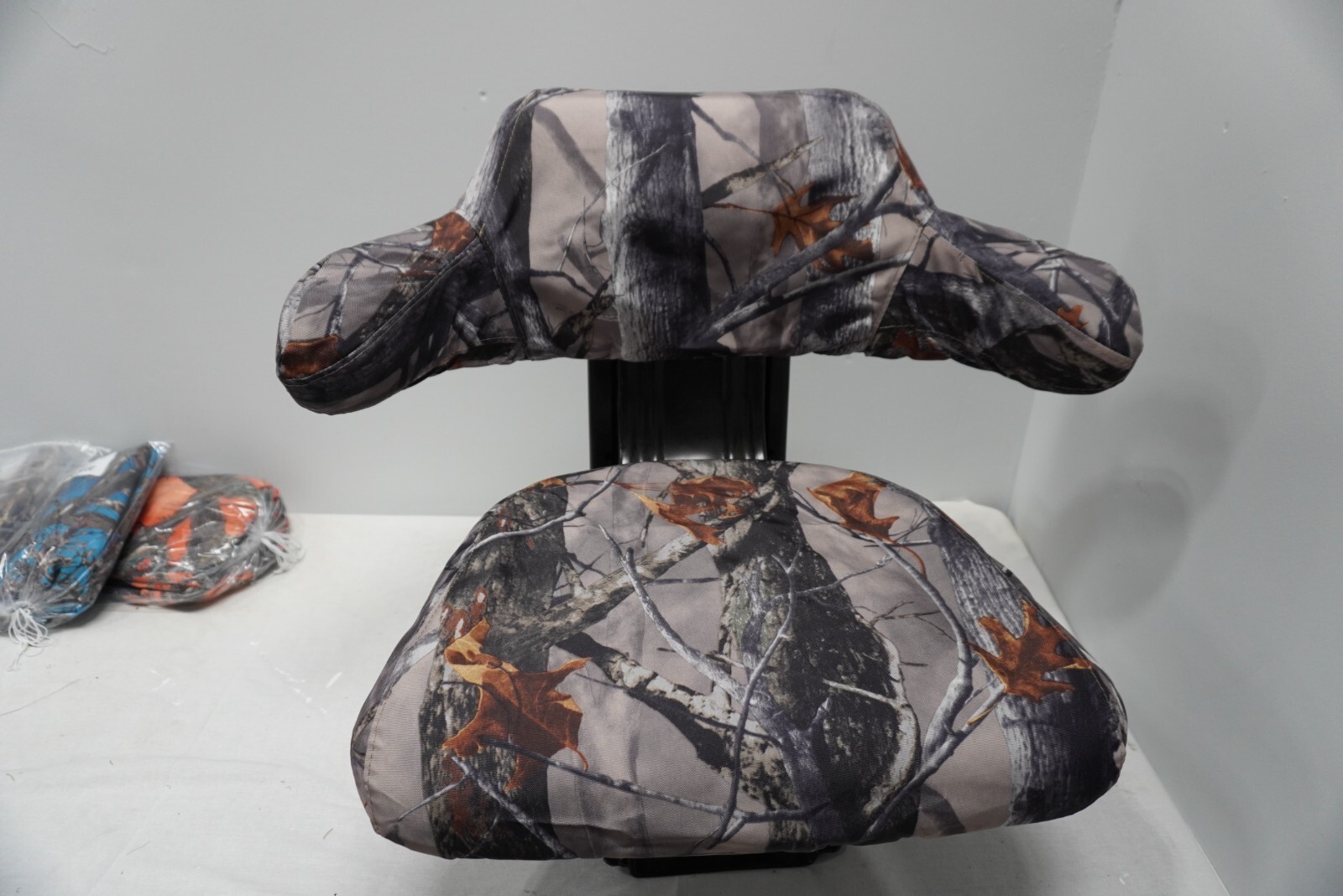 Universal Tractor Seat Covers Only made in XD3 Camo with wrap around