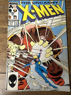 UNCANNY X-MEN #217 - DAZZLER JOINS THE TEAM! MARVEL COMICS, JUGGERNAUT, MUTANTS!