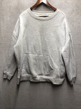Danskin Sweatshirt Size XL Gray Pockets Athletic Sport Workout