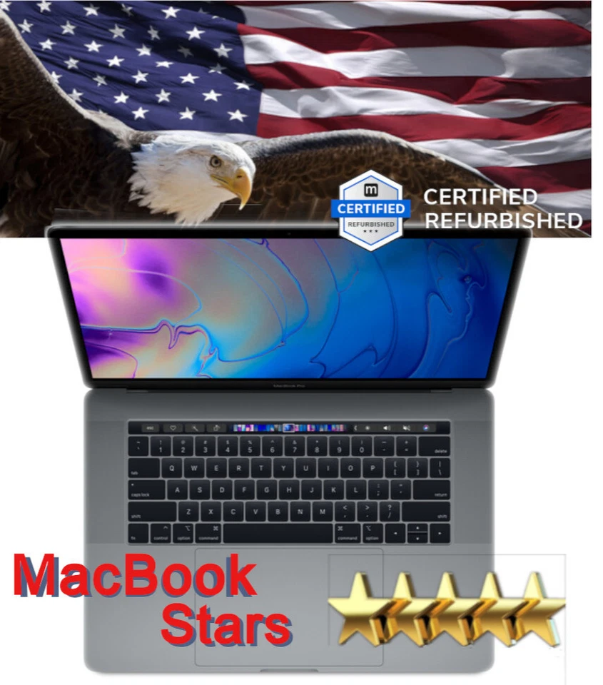 Apple MacBook Pro 15" 2019 · i7 · 16GB · 512GB, foto 1 di 4