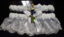 Homer  Marge Simpsons Simpson Bride bridal Wedding Garter Toss Arm band lot