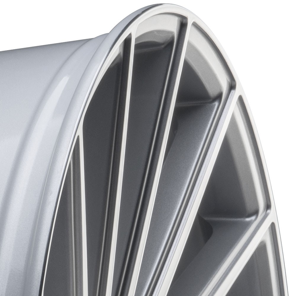 24" Gianelle Verdi Silver 24x10 Concave Wheels Rims Fits Rolls-Royce Ghost