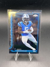2025 Topps Chrome #43 Rico Dowdle - Panthers
