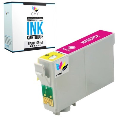 1PK Compatible Epson 68 Magenta Ink Cartridge for Stylus C120 NX615 Workforce 30
