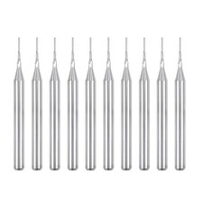 uxcell 10Pcs 0.5mm Carbide End Mill Engraving Milling Cutter CNC x 5mm